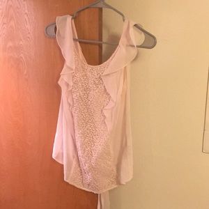 Adorable Zara sheer top!